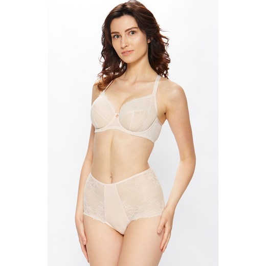 Biustonosz miękki soft perłowy róż Mela/F0201/118, Kolor róż perłowy, Rozmiar 70D, Miss Fabio ze sklepu Intymna w kategorii Biustonosze - zdjęcie 173033334