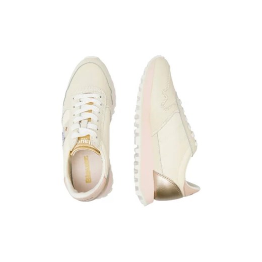 Blauer USA buty sportowe damskie sneakersy beżowe