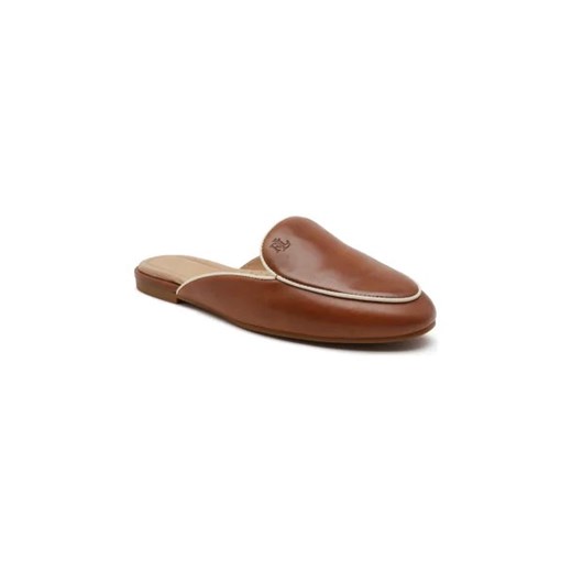 LAUREN RALPH LAUREN Skórzane mule 38 wyprzedaż Gomez Fashion Store
