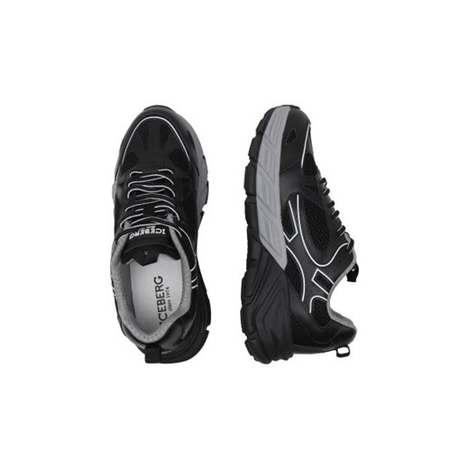 Buty sportowe męskie Iceberg ze skóry
