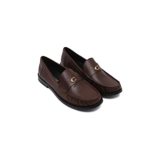 Coach Skórzane loafersy JOLENE Coach 40 okazyjna cena Gomez Fashion Store