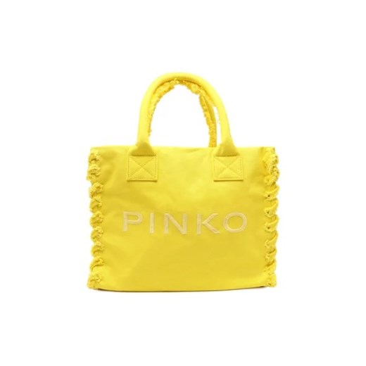 Pinko Torba plażowa canvas riciclat ze sklepu Gomez Fashion Store w kategorii Torby letnie - zdjęcie 173039520