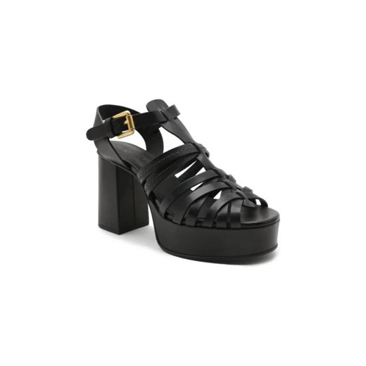See By Chloé Skórzane sandały na słupku SIERRA ze sklepu Gomez Fashion Store w kategorii Sandały damskie - zdjęcie 173040292