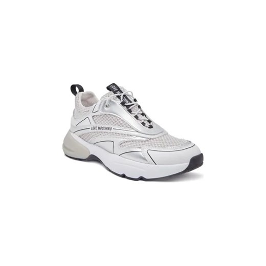 Love Moschino Sneakersy | z dodatkiem skóry ze sklepu Gomez Fashion Store w kategorii Buty sportowe damskie - zdjęcie 173040860
