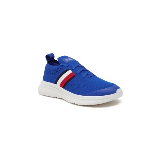 Tommy Hilfiger Sneakersy KNIT STRIPES ESS Tommy Hilfiger 44 promocyjna cena Gomez Fashion Store