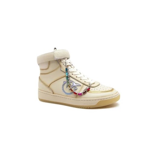 Pinko Sneakersy CHARENTES BASKET | z dodatkiem skóry ze sklepu Gomez Fashion Store w kategorii Buty sportowe damskie - zdjęcie 173042190