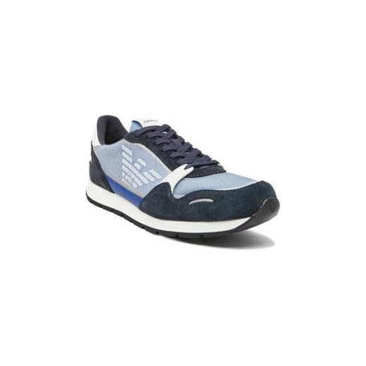 Emporio Armani Sneakersy | z dodatkiem skóry Emporio Armani 41 wyprzedaż Gomez Fashion Store