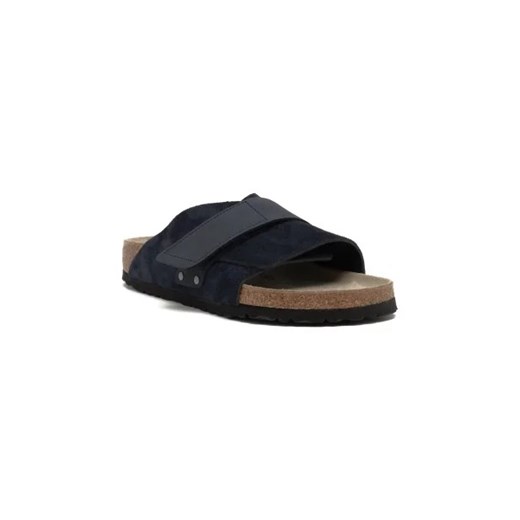 Birkenstock Skórzane klapki Kyoto ze sklepu Gomez Fashion Store w kategorii Klapki męskie - zdjęcie 173043202