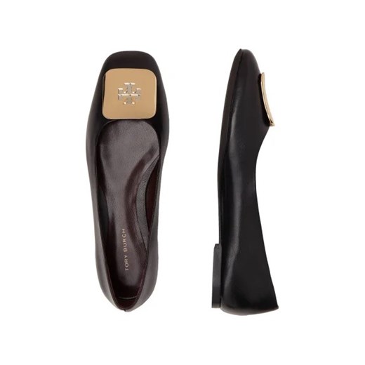 TORY BURCH Skórzane baleriny GEORGIA Tory Burch 38 okazyjna cena Gomez Fashion Store