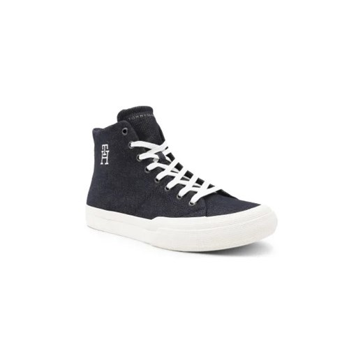 Tommy Hilfiger Trampki TH HI VULC PREMIUM DENIM ze sklepu Gomez Fashion Store w kategorii Trampki męskie - zdjęcie 173044942