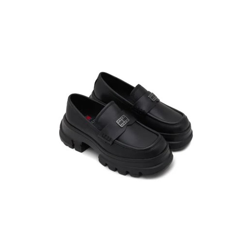 Tommy Jeans Skórzane loafersy CHUNKY Tommy Jeans 38 promocyjna cena Gomez Fashion Store