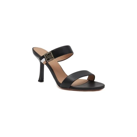 BOSS BLACK Skórzane klapki Mandy Sandal 90-N ze sklepu Gomez Fashion Store w kategorii Klapki damskie - zdjęcie 173045072