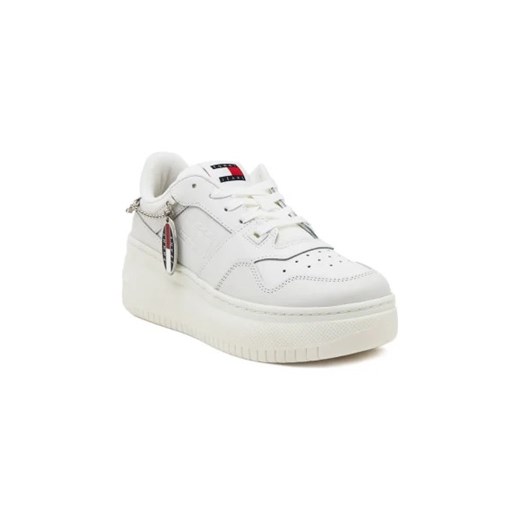 Tommy Jeans Skórzane sneakersy ze sklepu Gomez Fashion Store w kategorii Buty sportowe damskie - zdjęcie 173045673