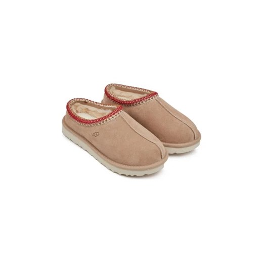 UGG Skórzane mule W TASMAN | z dodatkiem wełny 40 Gomez Fashion Store