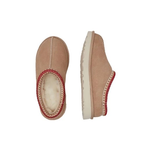 UGG Skórzane mule W TASMAN | z dodatkiem wełny 40 Gomez Fashion Store