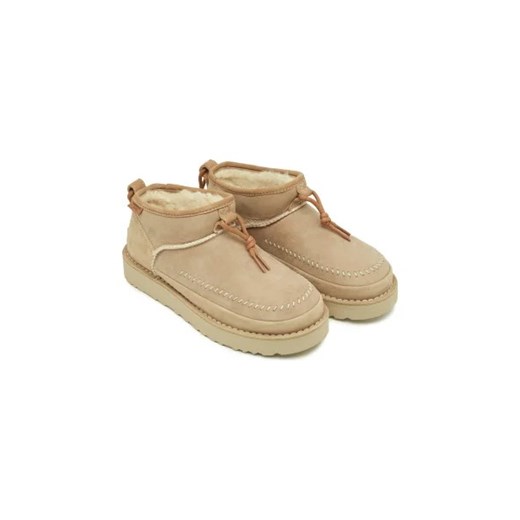 UGG Skórzane śniegowce W ULTRA MINI CRAFTED REGENERATE | z dodatkiem wełny 34.5 Gomez Fashion Store