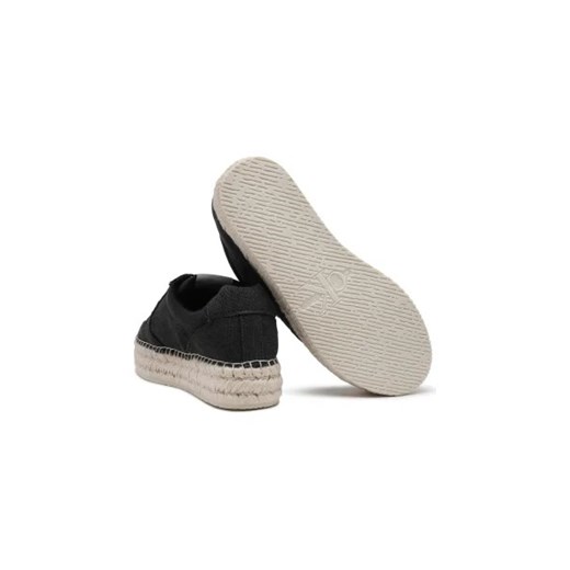 Buty sportowe damskie Calvin Klein sneakersy z tworzywa sztucznego