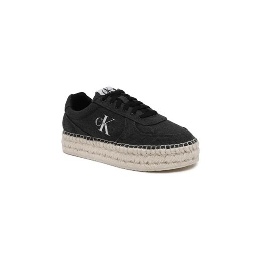 Buty sportowe damskie Calvin Klein sneakersy z tworzywa sztucznego