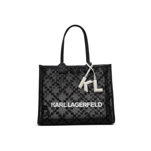 Karl Lagerfeld Shopperka k/skuare lg tote mono flock ze sklepu Gomez Fashion Store w kategorii Torby Shopper bag - zdjęcie 173047502