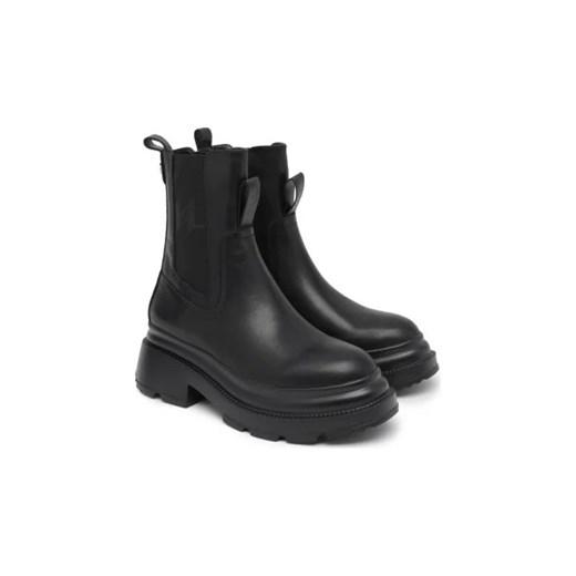 Karl Lagerfeld Skórzane sztyblety DANTON Karl Lagerfeld 40 okazja Gomez Fashion Store