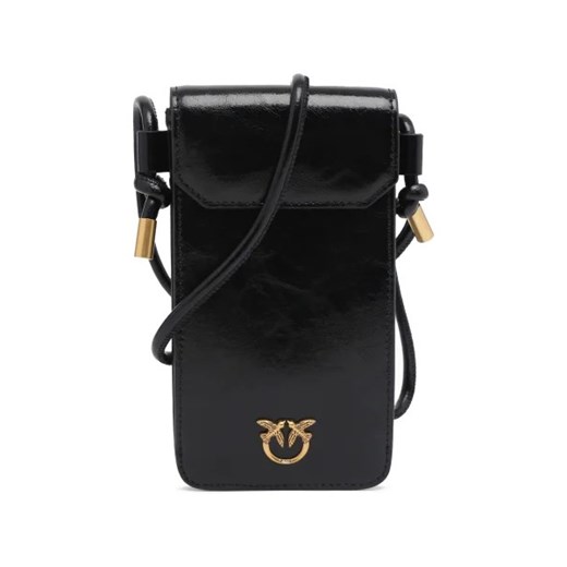 Pinko Skórzana torebka na telefon case shiny vinta ze sklepu Gomez Fashion Store w kategorii Listonoszki - zdjęcie 173049364