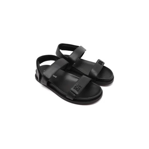 Emporio Armani Skórzane sandały Emporio Armani 38 wyprzedaż Gomez Fashion Store