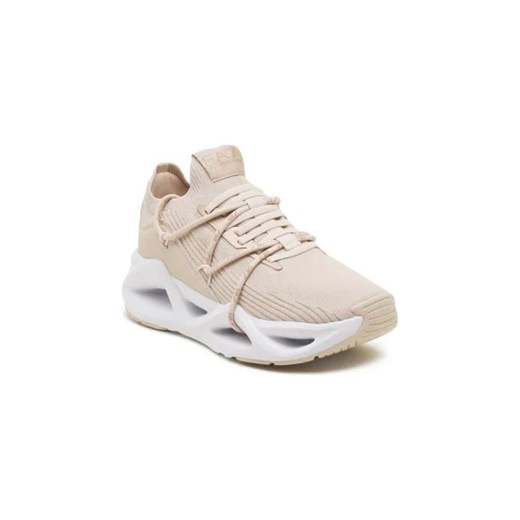 Buty sportowe damskie Emporio Armani sneakersy z tworzywa sztucznego