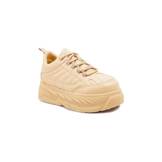 HUGO Sneakersy Jodene | z dodatkiem skóry ze sklepu Gomez Fashion Store w kategorii Buty sportowe damskie - zdjęcie 173052941