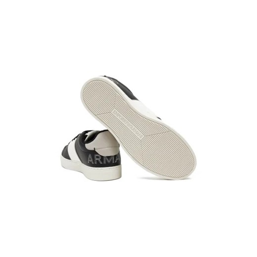 Emporio Armani Skórzane trampki Emporio Armani 45 promocja Gomez Fashion Store