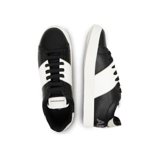Emporio Armani Skórzane trampki Emporio Armani 45 okazyjna cena Gomez Fashion Store