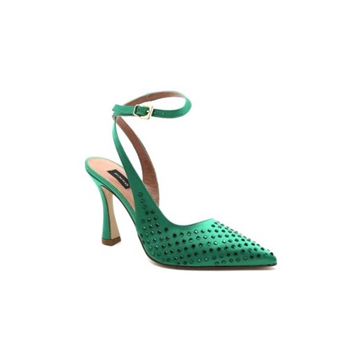 Pinko Skórzane szpilki BASILICO SLINGBACK ze sklepu Gomez Fashion Store w kategorii Czółenka - zdjęcie 173053382