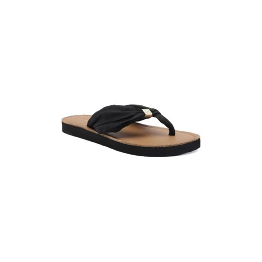 Tommy Hilfiger Japonki TH ELEVATED BEACH SANDAL | z dodatkiem skóry ze sklepu Gomez Fashion Store w kategorii Klapki damskie - zdjęcie 173053763