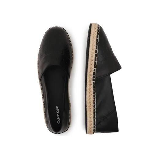 Calvin Klein Espadryle | z dodatkiem skóry Calvin Klein 40 okazja Gomez Fashion Store