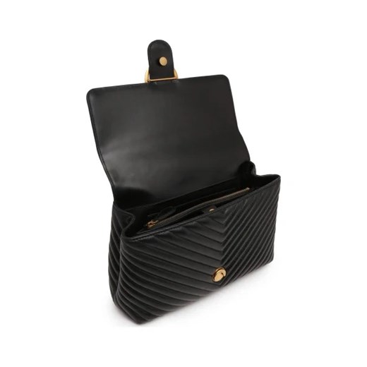 Pinko Skórzana torebka na ramię LOVE LADY PUFF BIG CL PLTT Pinko OS Gomez Fashion Store