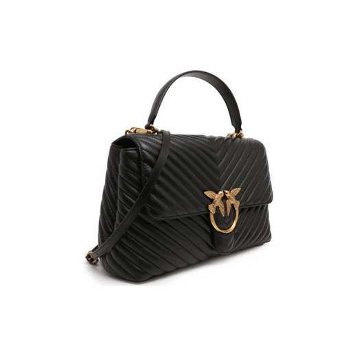 Pinko Skórzana torebka na ramię LOVE LADY PUFF BIG CL PLTT Pinko OS Gomez Fashion Store
