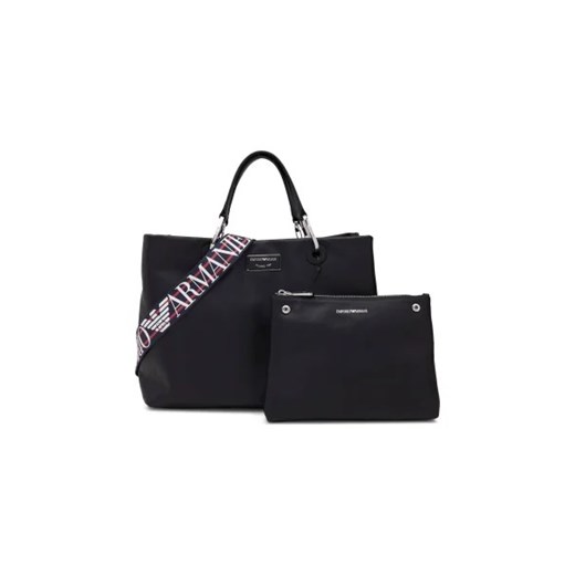 Emporio Armani Skórzana shopperka + saszetka ze sklepu Gomez Fashion Store w kategorii Torby Shopper bag - zdjęcie 173058633