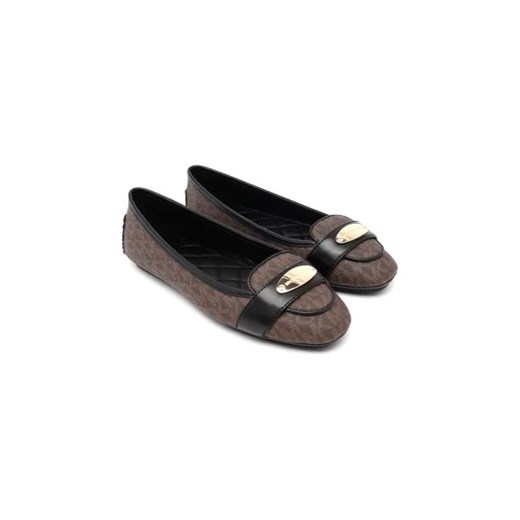 Michael Kors Baleriny PLATE MOC | z dodatkiem skóry Michael Kors 37 wyprzedaż Gomez Fashion Store