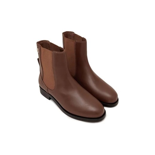 Tommy Hilfiger Skórzane sztyblety ELEVATED ESSENT THERMO BOOTIE Tommy Hilfiger 39 wyprzedaż Gomez Fashion Store