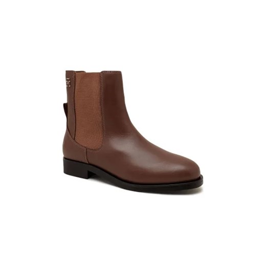 Tommy Hilfiger Skórzane sztyblety ELEVATED ESSENT THERMO BOOTIE Tommy Hilfiger 40 okazja Gomez Fashion Store
