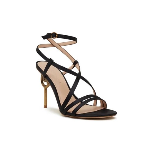 Pinko Skórzane sandały na szpilce SUNNY ze sklepu Gomez Fashion Store w kategorii Sandały damskie - zdjęcie 173062104