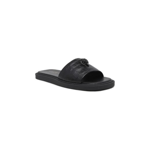 Kurt Geiger Skórzane klapki OSCAR ze sklepu Gomez Fashion Store w kategorii Klapki męskie - zdjęcie 173062120