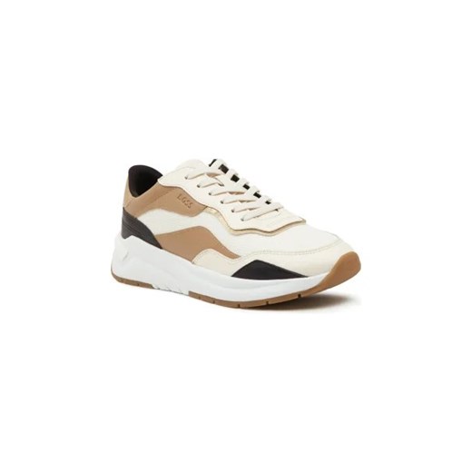 BOSS BLACK Sneakersy SKYLAR_RUNN_FLTX | z dodatkiem skóry 37 Gomez Fashion Store wyprzedaż