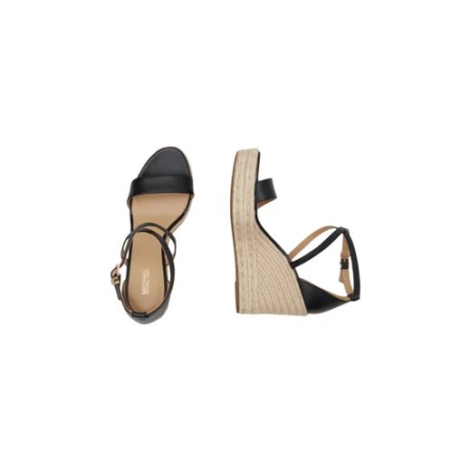 Michael Kors Skórzane koturny KAYLA WEDGE Michael Kors 37 Gomez Fashion Store