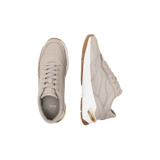 Buty sportowe damskie BOSS HUGO sneakersy z tkaniny