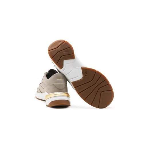 Buty sportowe damskie BOSS HUGO sneakersy z tkaniny