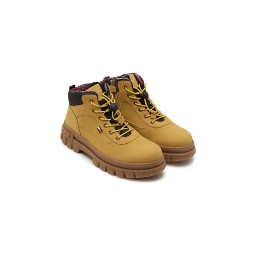 Buty zimowe dziecięce Tommy Hilfiger z tkaniny 