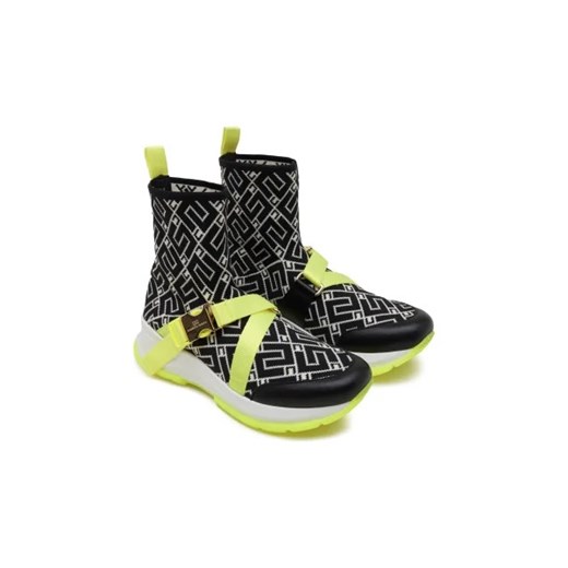 Elisabetta Franchi Sneakersy | z dodatkiem skóry Elisabetta Franchi 37 promocja Gomez Fashion Store