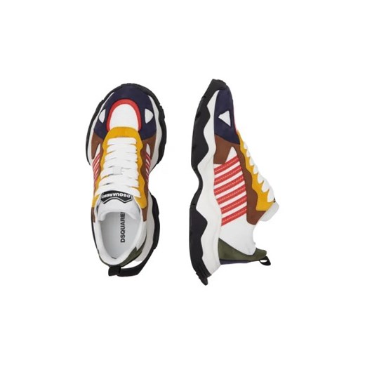 Buty sportowe męskie Dsquared2 z tworzywa sztucznego