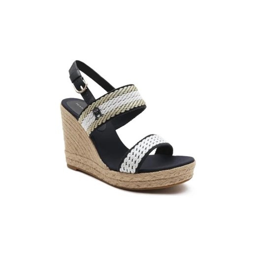Tommy Hilfiger Koturny GOLDEN WEBBING WEDGE ze sklepu Gomez Fashion Store w kategorii Espadryle damskie - zdjęcie 173066652