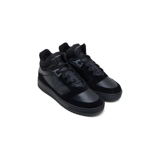 Buty sportowe męskie czarne Emporio Armani z tkaniny